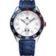 TOMMY HILFIGER 風行者時尚腕錶-銀x藍/45mm product thumbnail 1