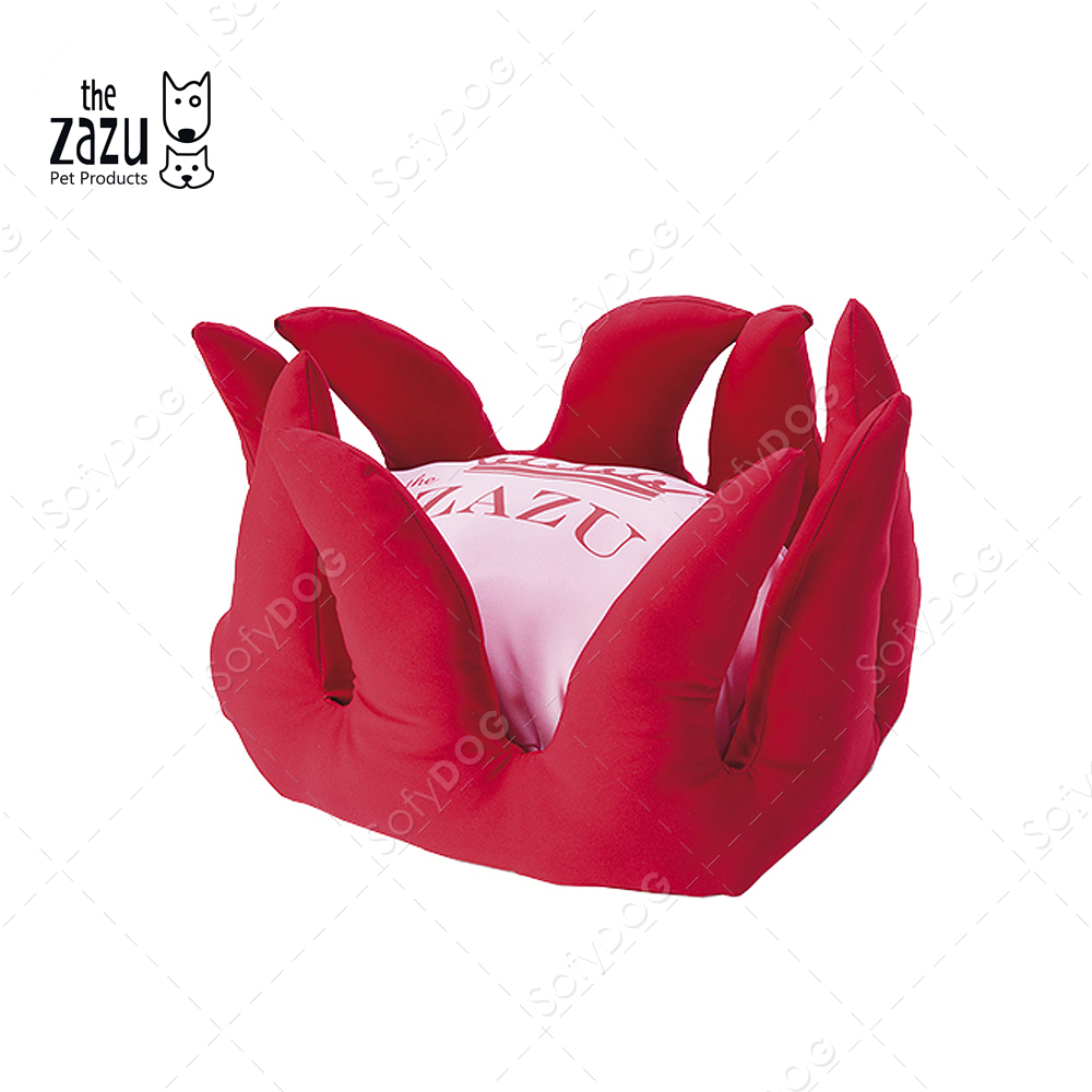 The Zazu繽紛皇冠造型睡床-紅
