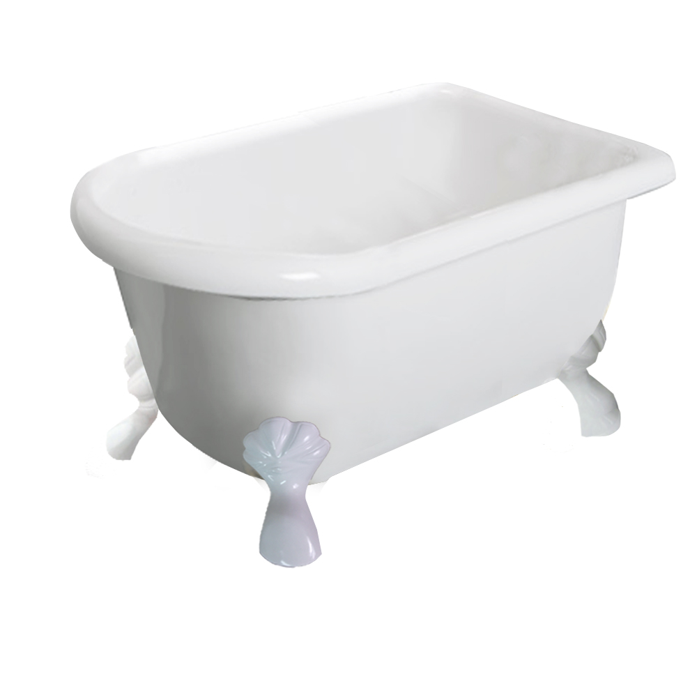 【I-Bath Tub精品浴缸】伊莉莎白-典雅白(100cm)