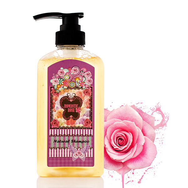 Romantic Rose 玫瑰精華洗髮凝膠450ml