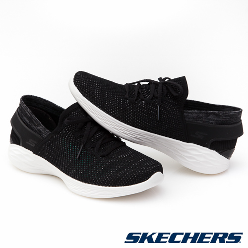 SKECHERS (女) 健走系列 YOU - 14960BKW