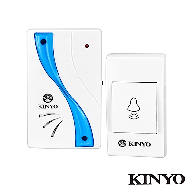 KINYO交流式遠距離無線門鈴(DBA -375)