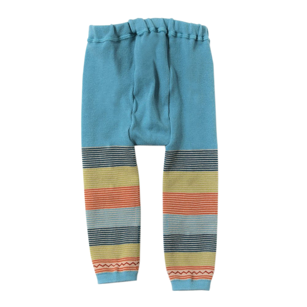【BOBO】繽紛彩虹保暖褲襪(藍) product image 1
