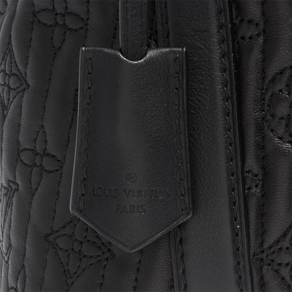 Louis Vuitton Antheia Ixia PM Black Embossed Monogram