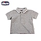 chicco-To Be Baby-素面百搭短袖polo衫-灰(12個月-4歲) product thumbnail 1