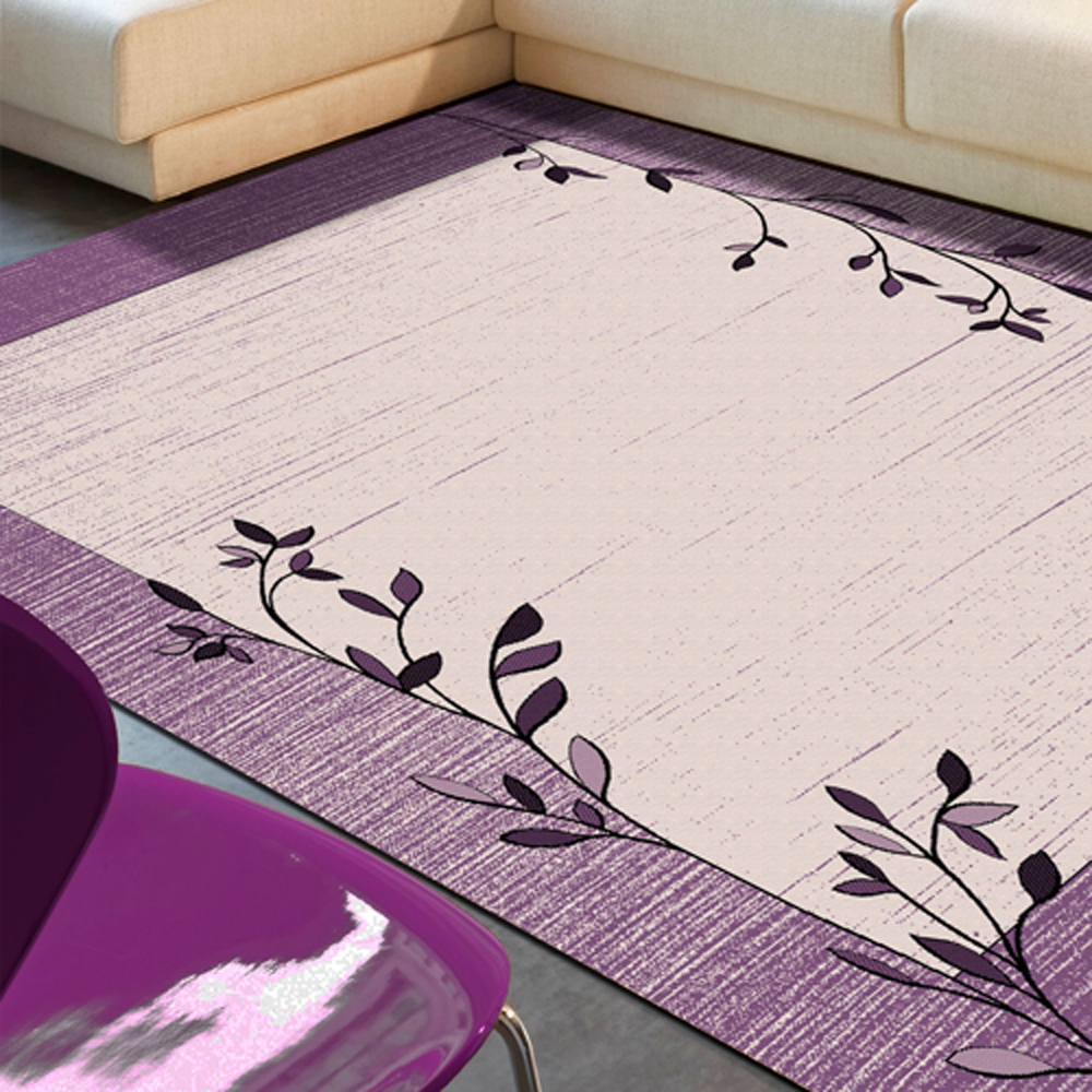 范登伯格 - 情語 典藏絲質地毯-紫藤 (小款-100x140cm)