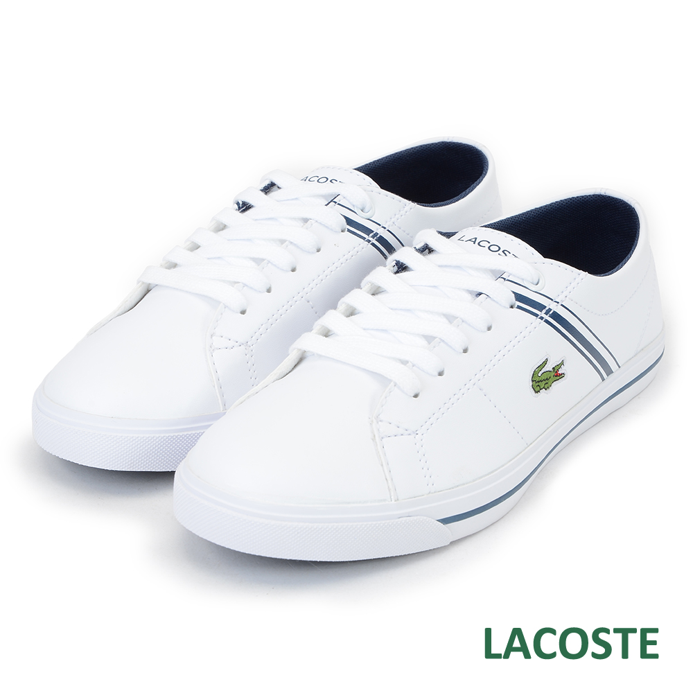 LACOSTE 女用休閒鞋-白