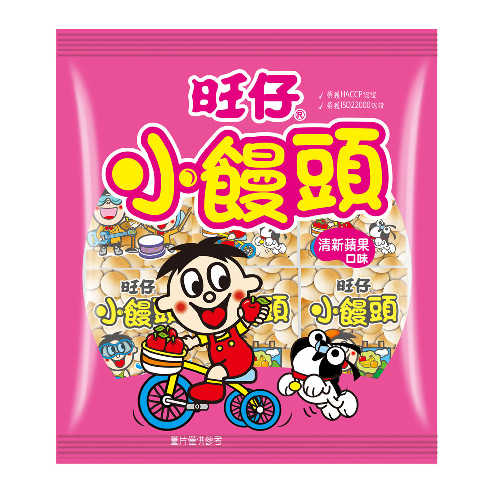 旺仔 小饅頭-清新蘋果口味(320g)