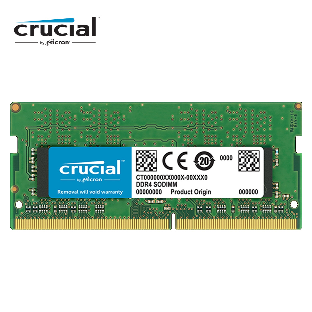 Micron Crucial NB-DDR4 2666/16G 筆記型 RAM記憶體(相容於新舊版CPU)