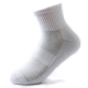 機能型運動短襪 (吉泉A103白色) 銀纖維鍺纖維雙機能紗 厚底款2雙入 product thumbnail 1