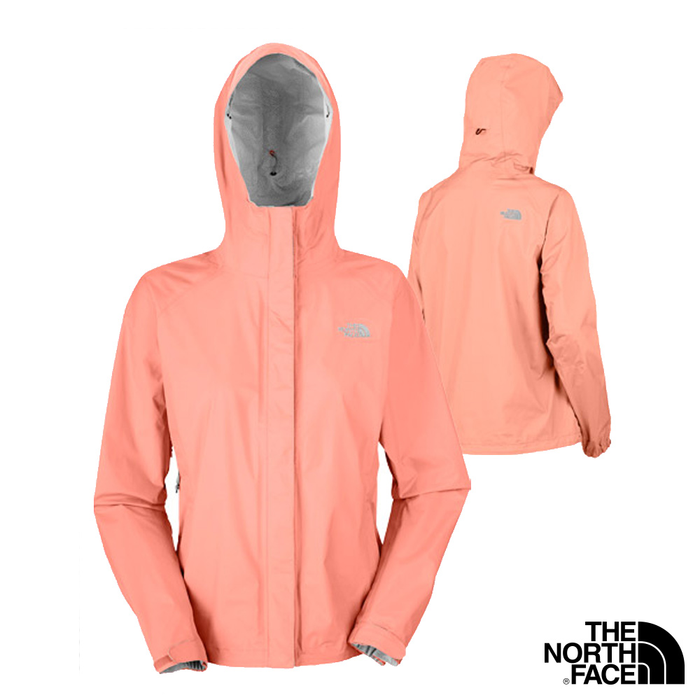 THE NORTH FACE VENTURE 女 HV 防水外套 粉橘