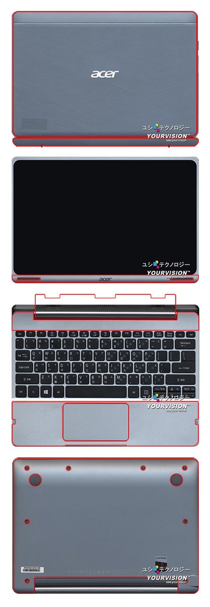 ACER Aspire Switch 10 (平板+鍵盤)抗污防指紋機身膜保護貼| ACER 宏碁