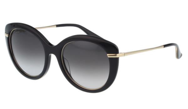 Salvatore Ferragamo- 時尚優雅太陽眼鏡（黑色）