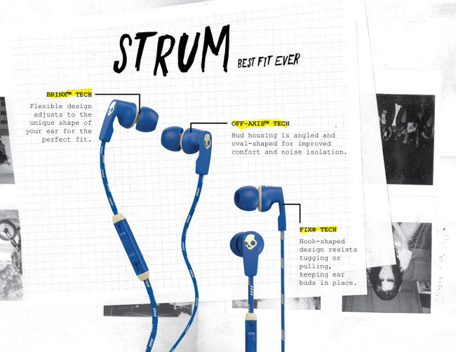 Skullcandy 骷髏糖 METHOD 美色運動型入耳式耳機-黑+彩虹色(公司貨)