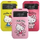 SANRIO HELLO KITTY可插卡亮彩側掀透視手機皮套 product thumbnail 1