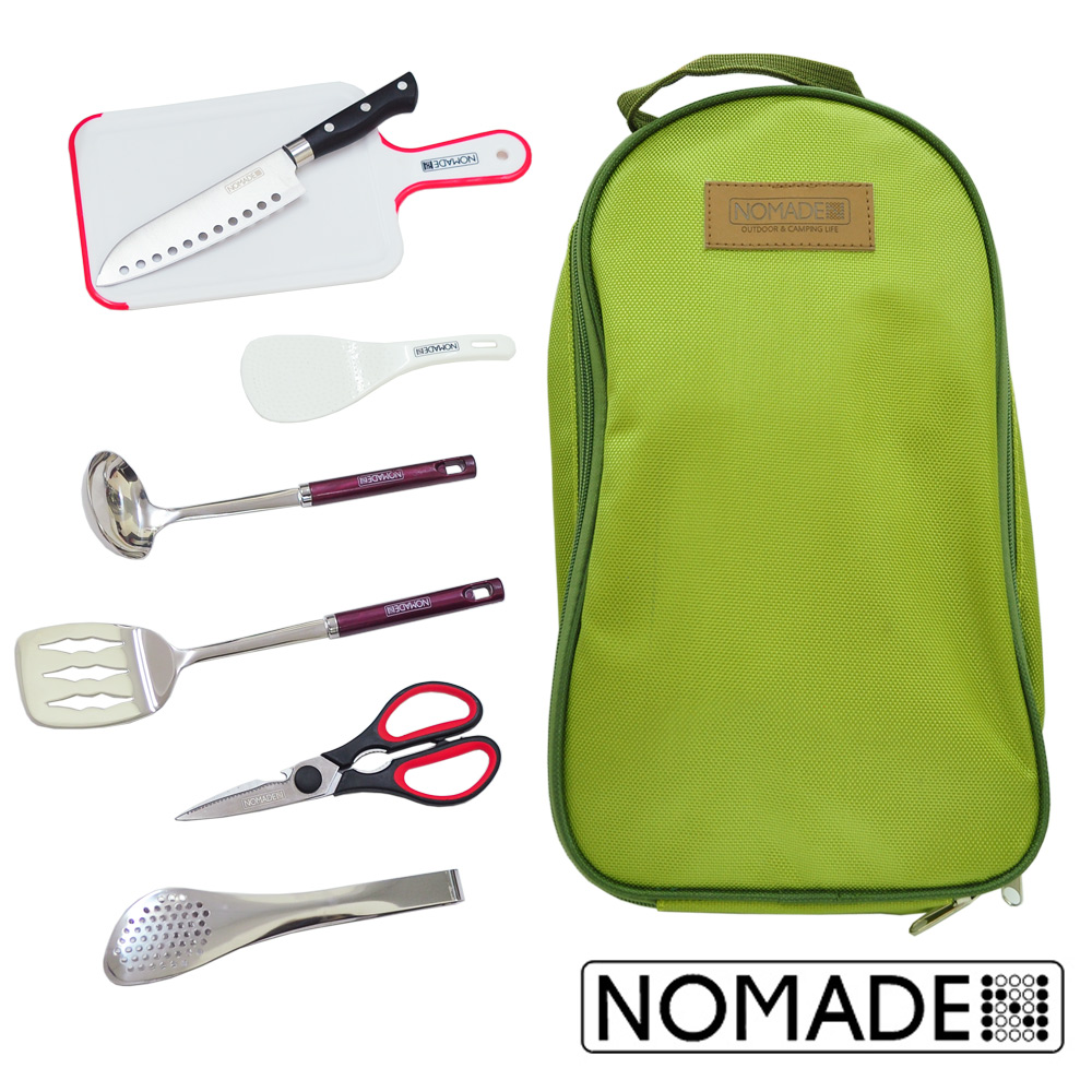 【NOMADE】戶外便攜式廚具7件組/野外料理調理組