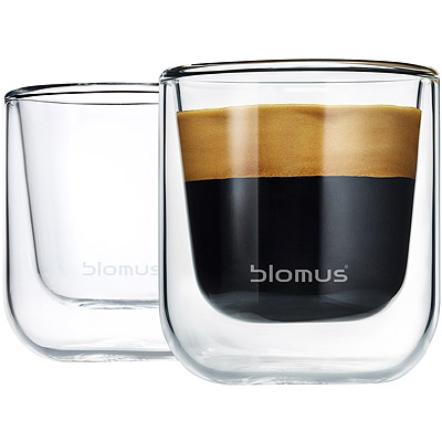 BLOMUS Nero雙層濃縮咖啡杯2入(80ml)