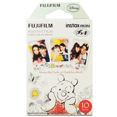 [快] FUJIFILM instax mini 拍立得底片(手繪風維尼)