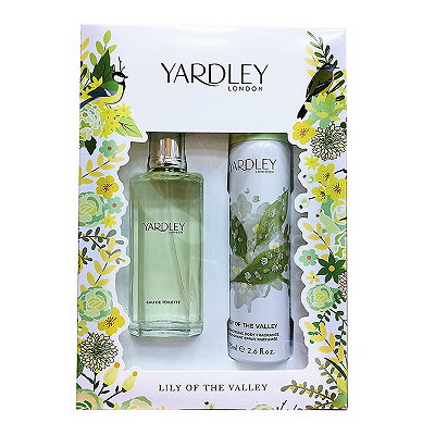 Yardley Lily Of The Valley 山谷百合淡香水- 香氛禮盒組