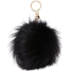 Michael Kors Fur Pom Pom 毛球吊飾/鑰匙圈(黑色) product thumbnail 1