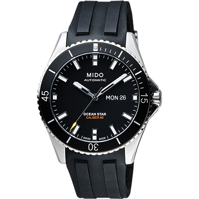 MIDO 美度 官方授權 Ocean Star 200m潛水機械錶 送禮推薦-41mm M0264301705100