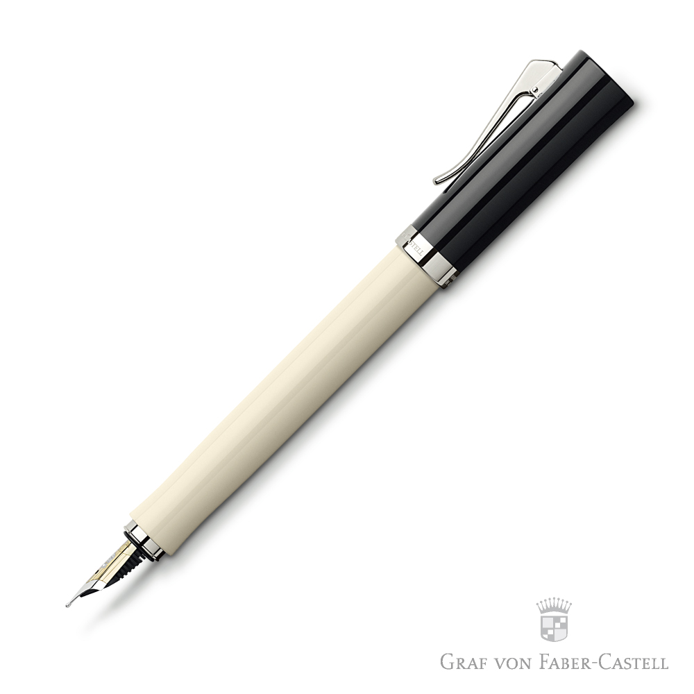 GRAF VON FABER-CASTELL 直覺系列象牙白鋼筆