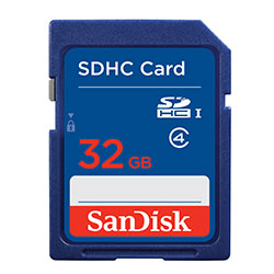 SanDisk SDHC 32GB 記憶卡 Class 4 (公司貨