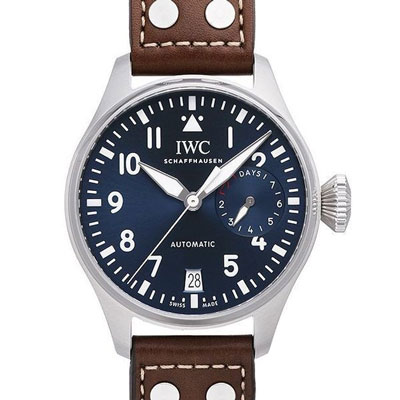 IWC 萬國錶 大型飛行員腕錶「小王子」特別版(IW500916)-夜藍x咖啡/46mm