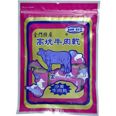 !高坑 沙茶牛肉角(190g)