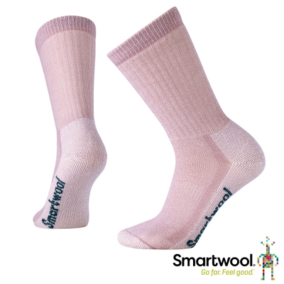 SmartWool 女健行中級避震型中長襪 木玫粉