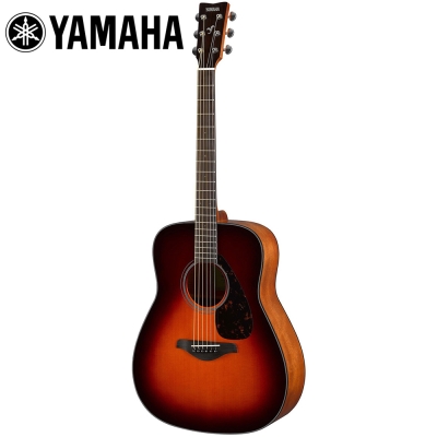 YAMAHA FG800 BS 民謠木吉他 深咖啡漸層色