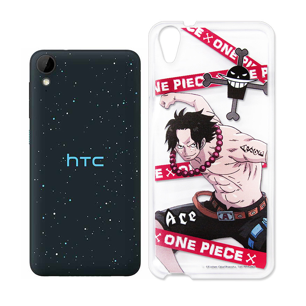 授權正版航海王 HTC Desire 825 透明軟式手機殼(封鎖艾斯)