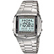 CASIO 數位城市光廊電子數字錶(DB-360-1A)-銀/37.7mm product thumbnail 1