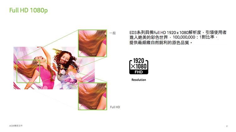 acer ED273 27型 曲面薄邊框電腦螢幕