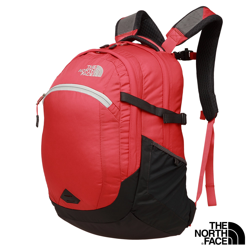 The North Face 25升 MINI YAVAPAI 13吋電腦背包 瓜紅/瀝灰