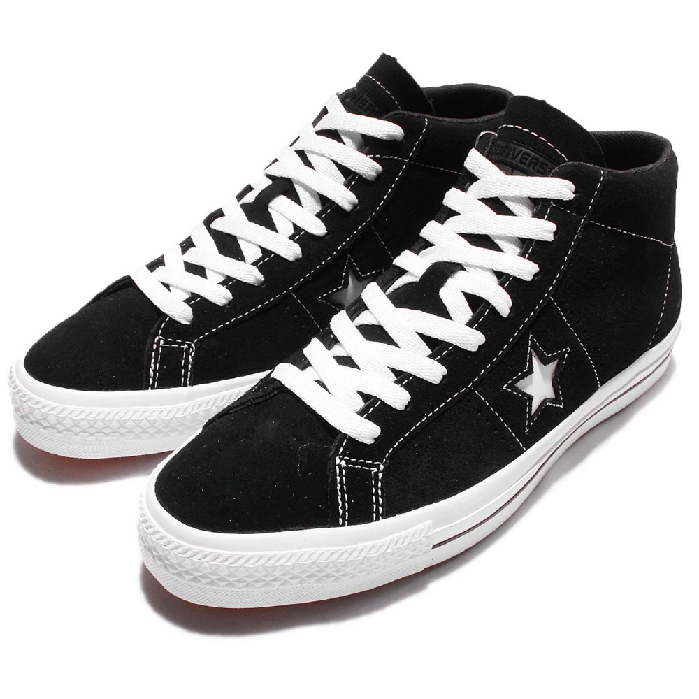 converse one star pro suede mid