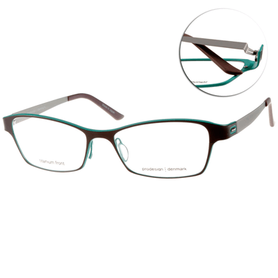 Prodesign Denmark眼鏡 完美工藝/棕-綠#PRO6303 C5021