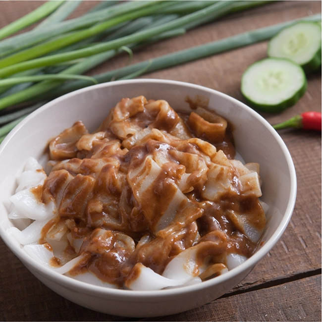 栗園米食 花生麻醬粄條(5入/袋)