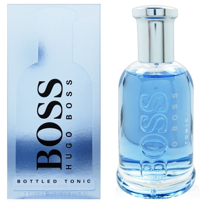 BOSS 勁藍自信男性淡香水100ml+隨機針管香水一份