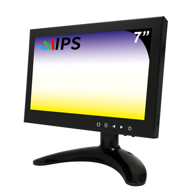 奇巧 7吋IPS LED液晶螢幕顯示器(AV、BNC、VGA、HDMI)