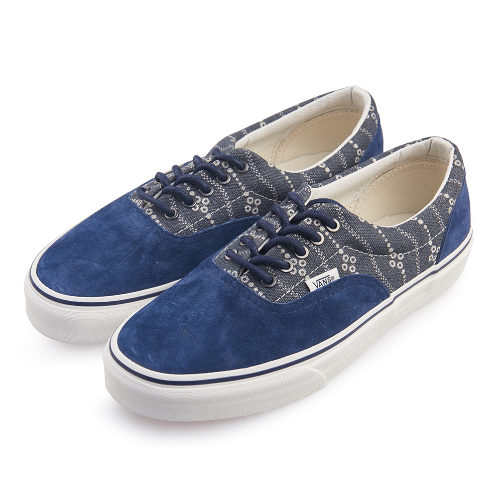 (男)VANS Era 拼接綁帶休閒鞋*藍色VN00018FIEN