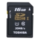 Toshiba 東芝 16GB SDHC UHS-1 Card (Class 10) product thumbnail 1