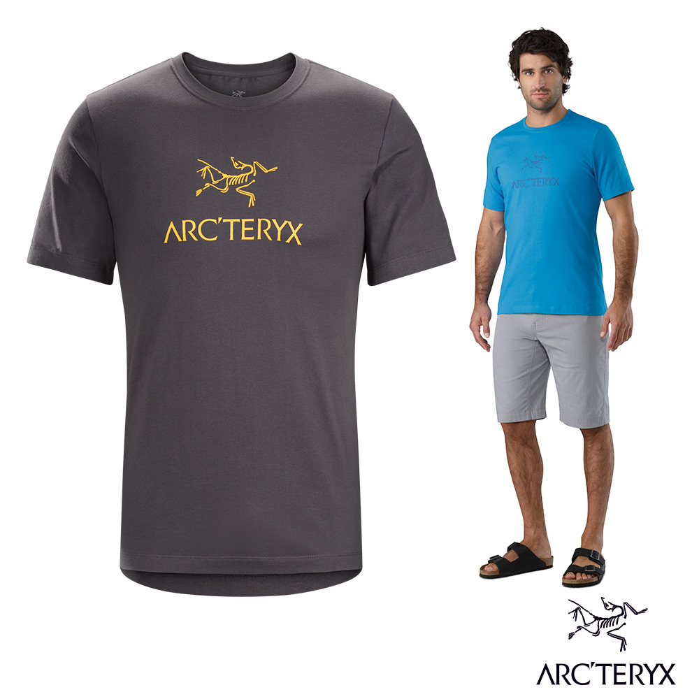 Arcteryx 始祖鳥 24系列 男 有機棉 短袖T恤 加厚款 灰