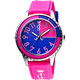 Juicy Couture Taylor 派對時尚腕錶-藍x桃紅/42mm product thumbnail 1