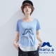 maru.a麻洛野　閃電LOGO設計T-shirt product thumbnail 1