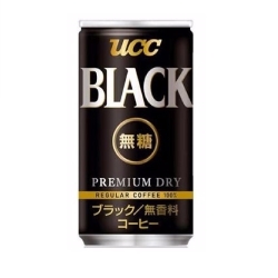 UCC BLACK無糖咖啡 (185g)