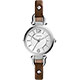 FOSSIL Georgia Artisan 仕女腕錶-銀x咖啡/26mm product thumbnail 1