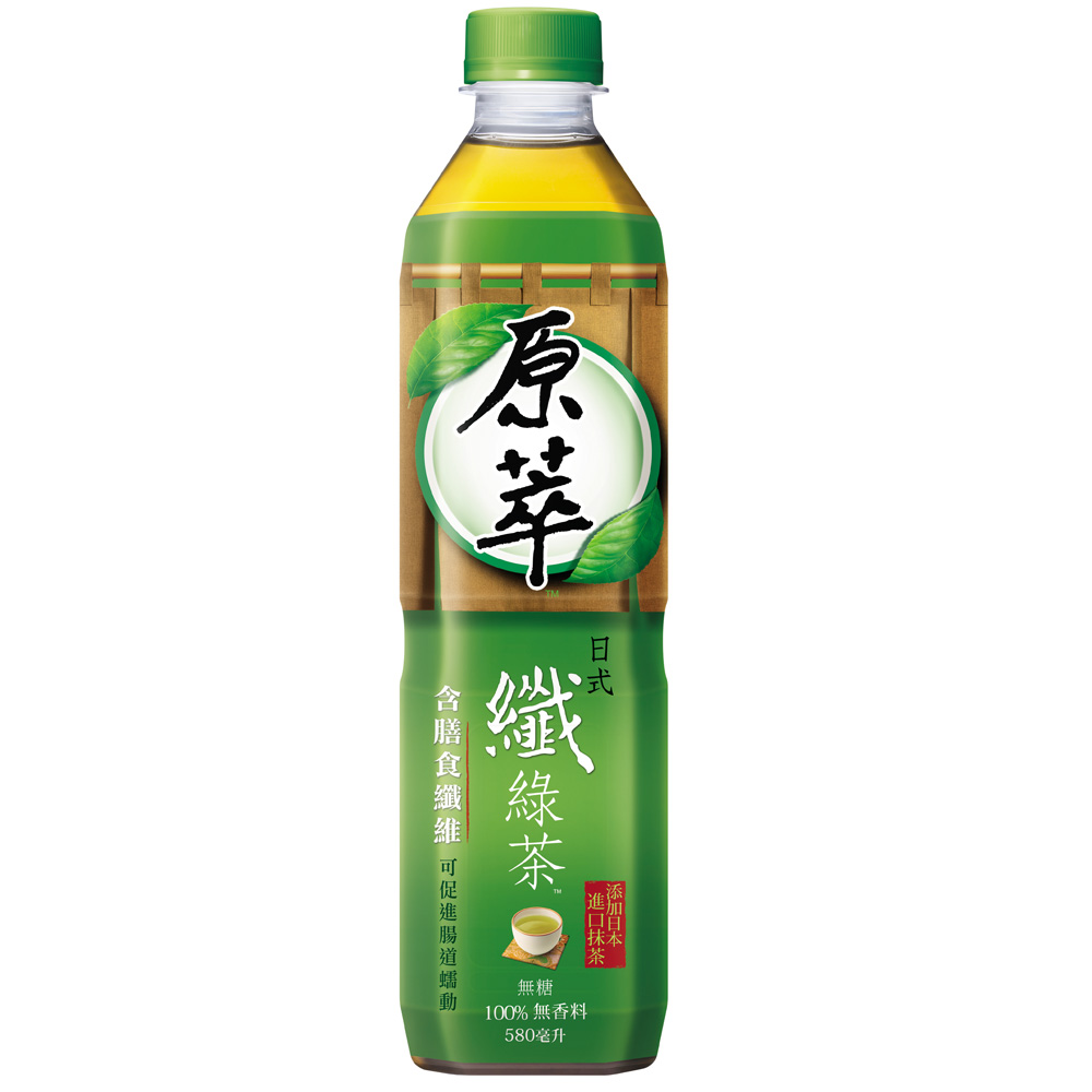 原萃 日式纖綠茶(580ml)