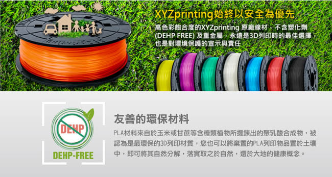 XYZ Printing 3D列印ABS耗材 補充包