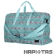 HAPI+TAS 佛朗明哥鳥摺疊旅行袋(大)-綠色 product thumbnail 1